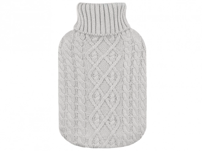 Warmwaterkruik met gebreide hoes 2L