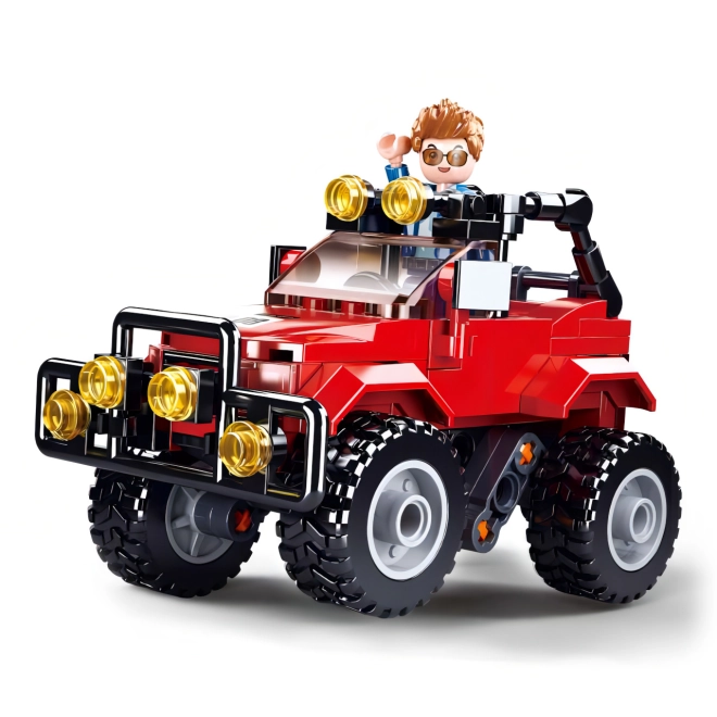 Geveerde offroad-jeep