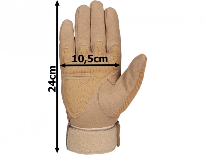 Tactische handschoenen XL met knokkelbescherming