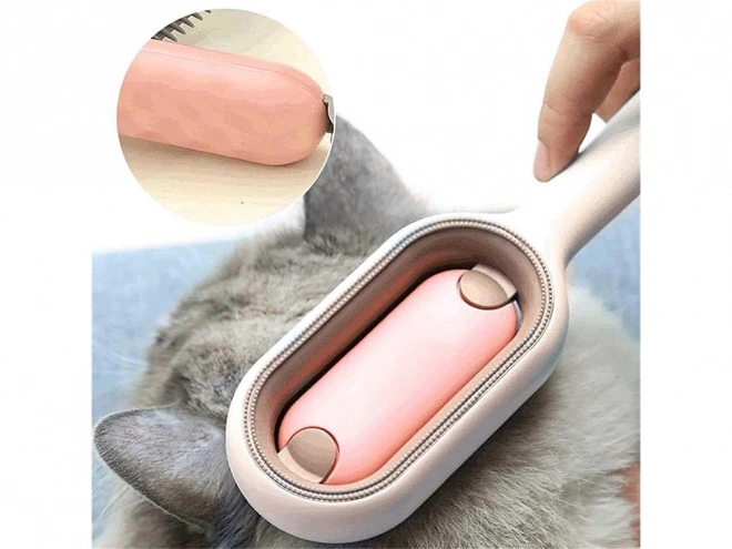 Silicone Pet Grooming and Cleaning Brush 3-in-1