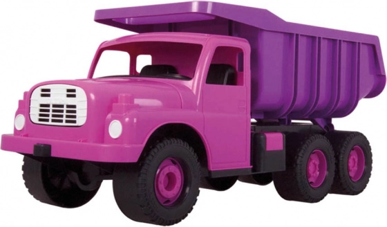 Tatra 148 plastic dump truck 72 cm – orange – Pink