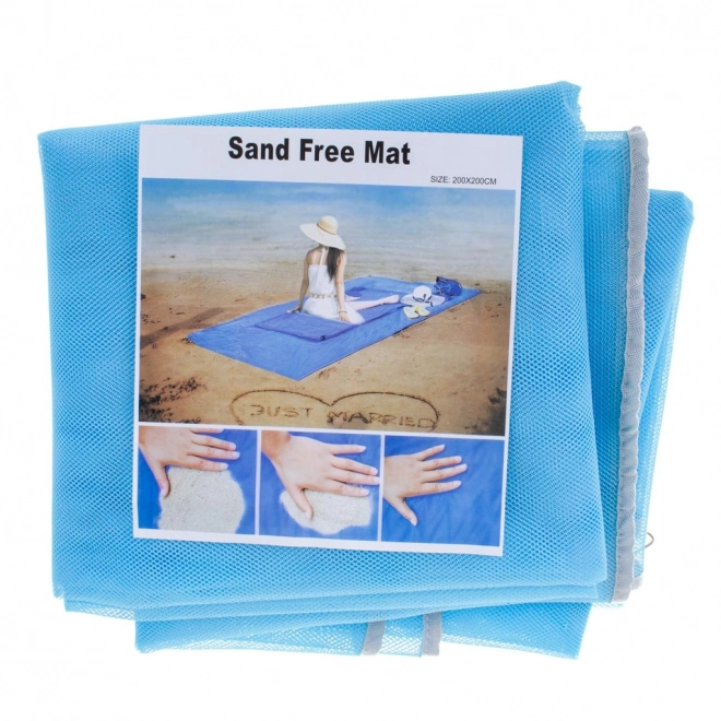Zandvrije strandmat XXL 200x200cm