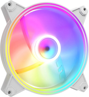 Volcano Apex 140 ARGB Reverse witte ventilator 140 mm