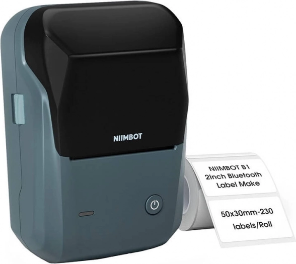 Portable Thermal Label Printer Niimbot B1 – White-Green