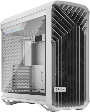 Torrent White TG Clear Tint 5xFan ATX case