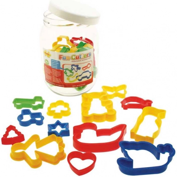 Bigjigs Toys Ausstechformen für Gebäck 24 Stk.
