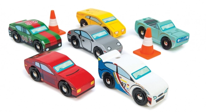 Set van houten autootjes Monte Carlo Sports Cars