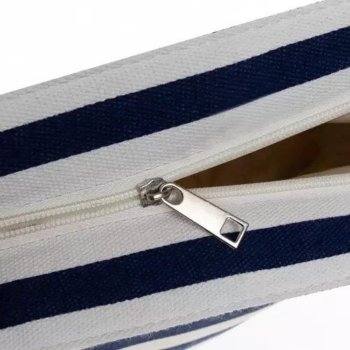 Large nautical style beach and picnic bag