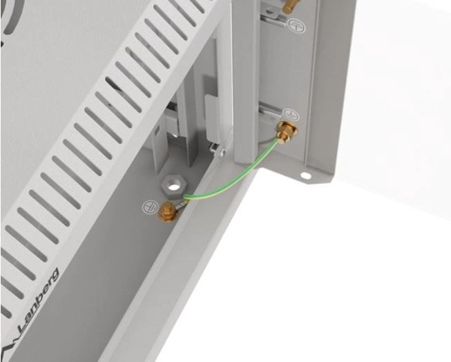Wandgemonteerde 10-inch rackkast 4U 300x300 grijs