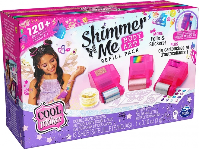 Navulverpakking voor tatoeages Cool Maker Shimmer Me