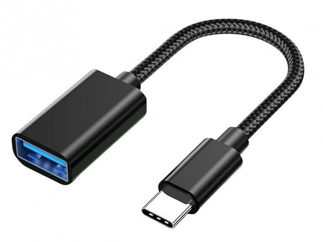 Adaptateur USB-C vers USB-A 3.0 OTG avec câble tressé