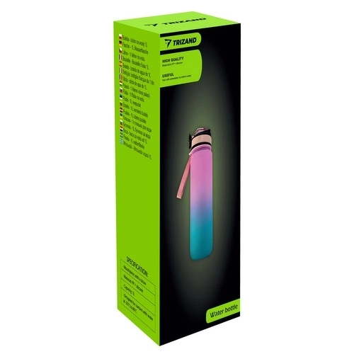 Motivations-Wasserflasche 1L Trizand