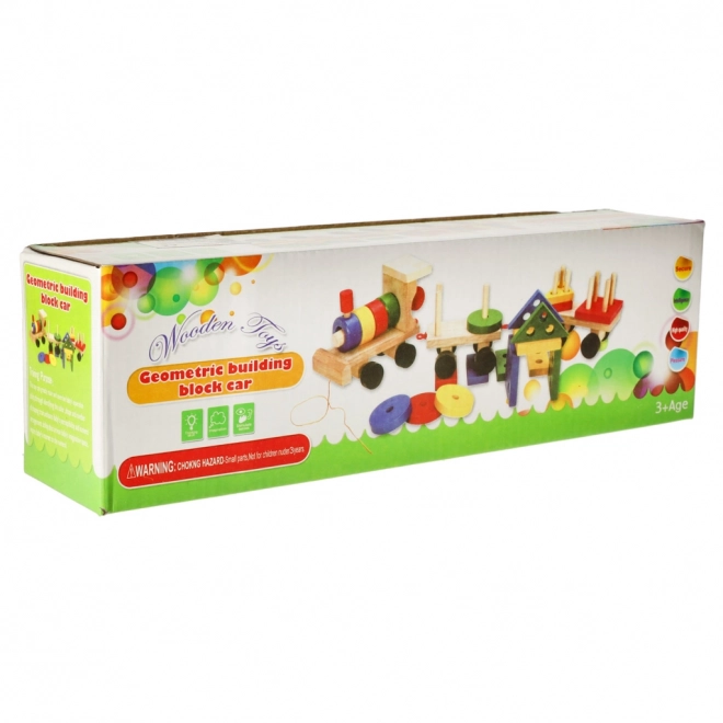 Holzeisenbahn Sortierpuzzle