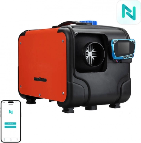 independent diesel heater BlitzWolf 5 kW with Bluetooth and remote control