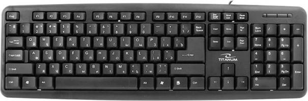 Esperanza Titan-USB-Tastatur mit Kyrillisch (russisches Layout)