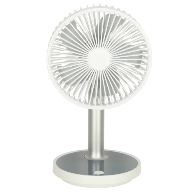 Witte draadloze tafelventilator 30cm