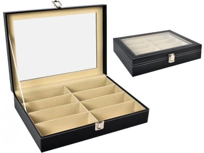 Organizer For Glasses With 8 Compartments