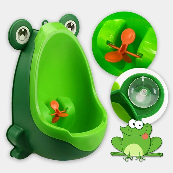 Frog Shaped Wall Urinal for Boys