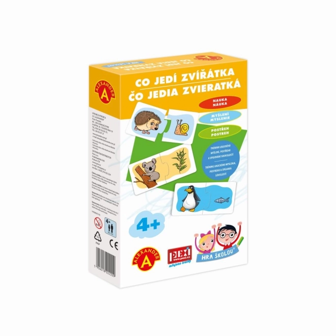 Jeu scolaire® - QUE MANGENT LES ANIMAUX