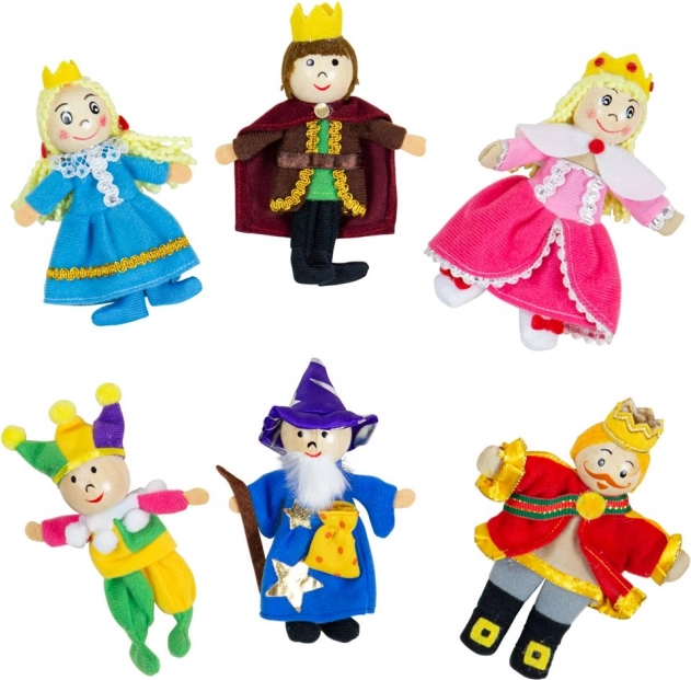 Vingerpoppen Sprookjesfiguren Koninkrijk