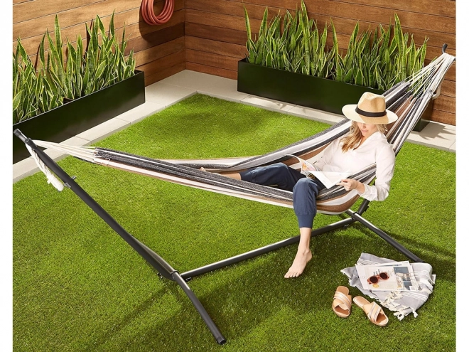Garten-Hängematte mit Abdeckung