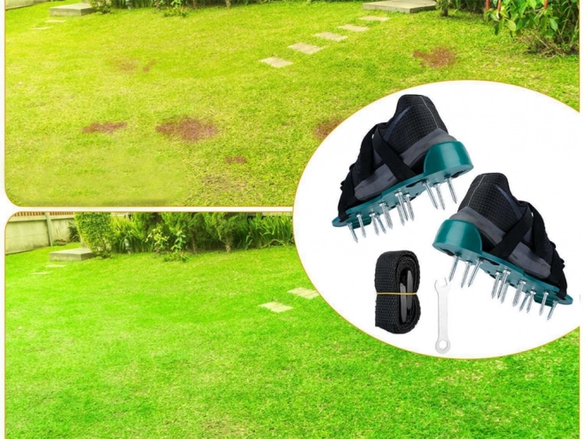 Chaussures d'aération de jardin pour pelouse