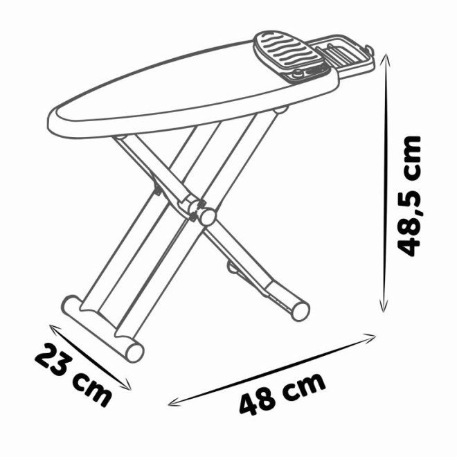 Ironing Board And Iron Set