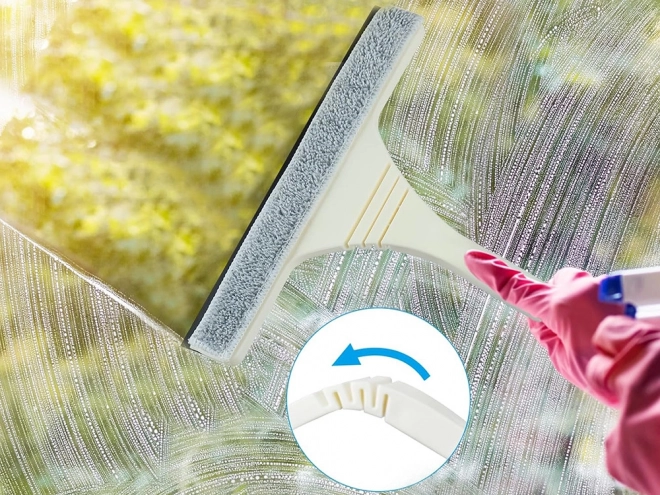 Microfiber Window Cleaning Brush with Adjustable Length
