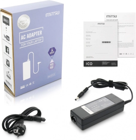 Chargeur secteur 19 V 3,95 A (5,5 × 2,5 mm) pour Toshiba, Compaq, HP et ASUS – 75 W