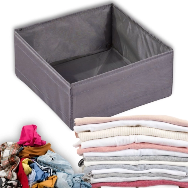 Textile Wardrobe Organizer Gray