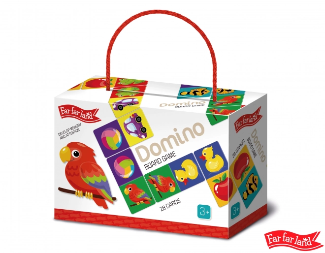 Domino Verre Verre Land kleurrijk met afbeeldingen