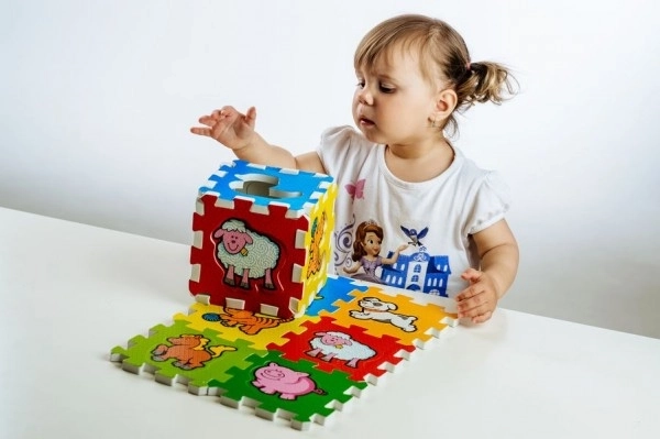 Schuimpuzzel mijn eerste dieren