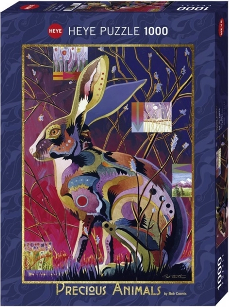 1000-Piece Puzzle – Rabbit (Precious Animals)
