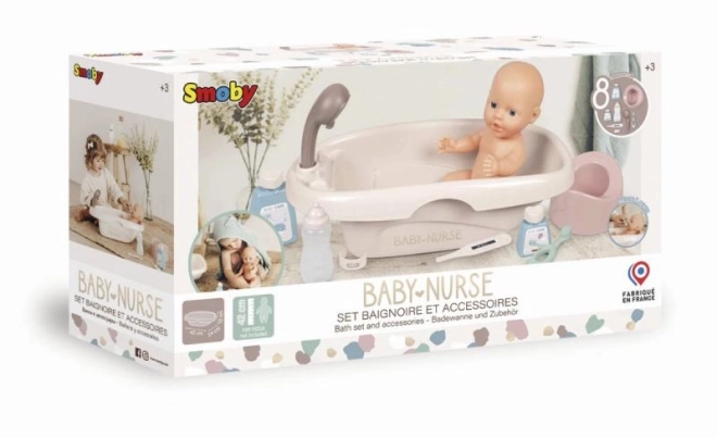 Babybadje met accessoires Smoby Baby
