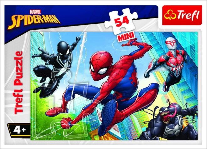 Minipuzzel Spiderman 54 stukjes