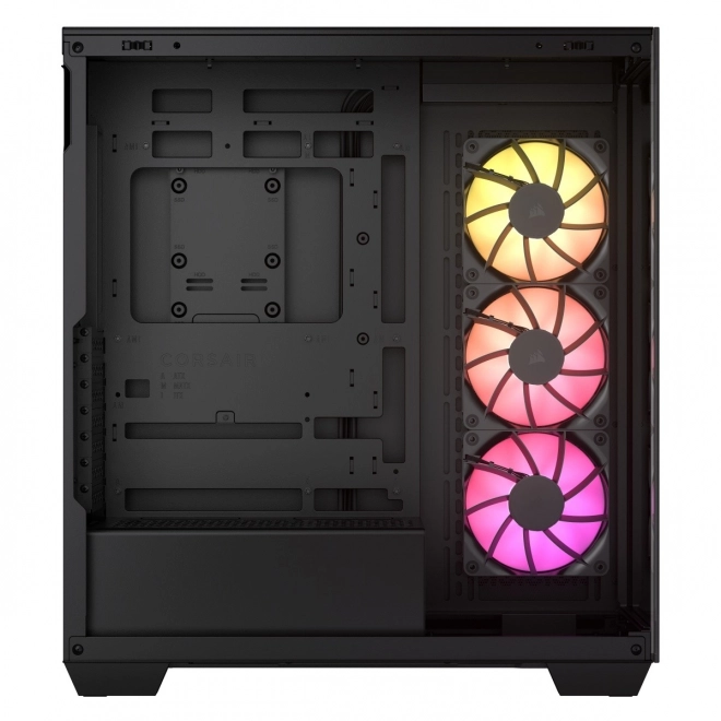 Boîtier d'ordinateur Mid-Tower 3500X ICUE LINK RGB TG noir