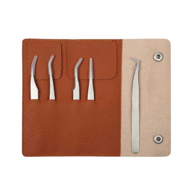 Precision Tweezers Set with Case