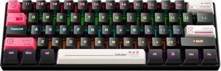 Gamingtoetsenbord Onikuma G55 61-toetsen RGB (zwart)