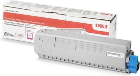 Toner magenta pour imprimantes C824, C834, C844 - capacité 5000 pages