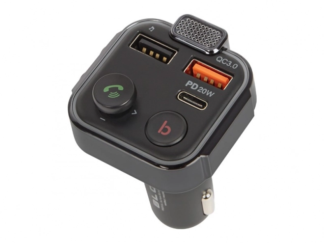 FM Transmitter Bluetooth 5.1 with Fast Charging QC 3.0