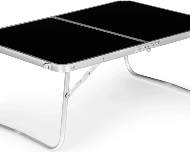 Table de pique-nique pliante petite table de camping 60x40cm noir