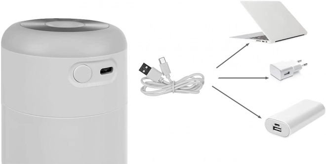 Air Humidifier with LED Aroma Diffuser