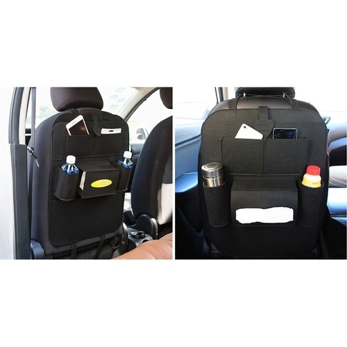 Praktische vilten autostoelorganizer