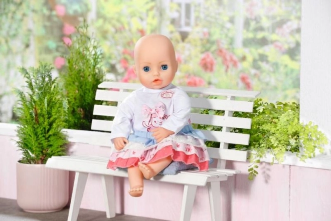 baby annabell kleding met rokje voor poppen