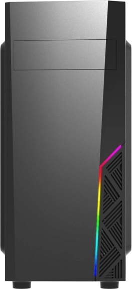 Boîtier PC T8 ATX Mid Tower avec ventilateur 120 mm et RGB