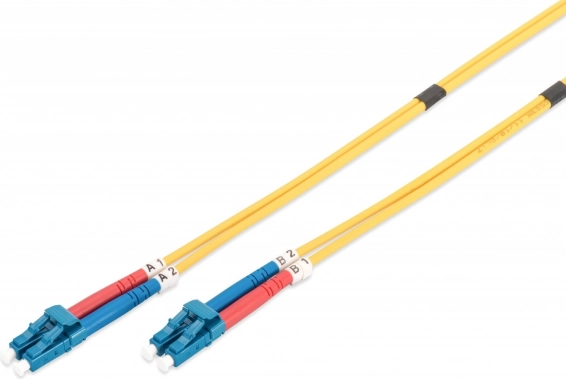 Patchcord FO single-mode 09/125 OS2 LC-LC duplex 2m yellow