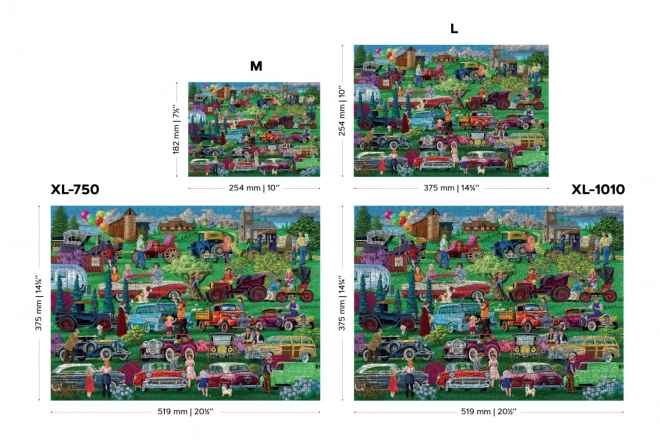 Houten puzzel WOODEN CITY Veteranen 2v1