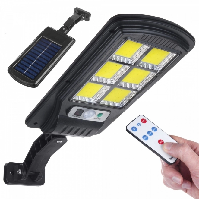 Solar straatlamp LED met sensor en afstandsbediening MCE446