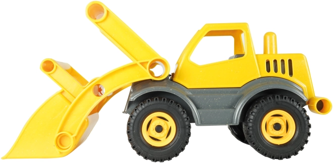 Tilting cab for easy handling
