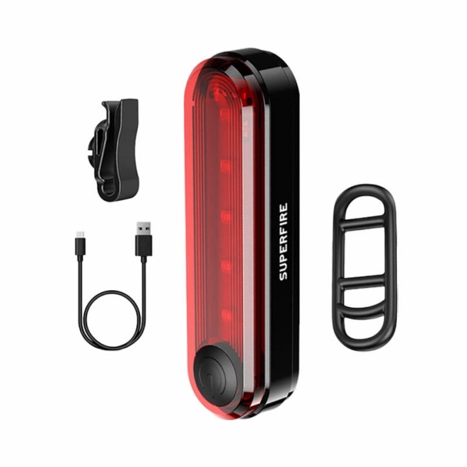 Achterlicht voor fiets Superfire